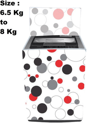 HomeStore-YEP Top Loading Washing Machine  Cover(Width: 56.1 cm, RedBlack)