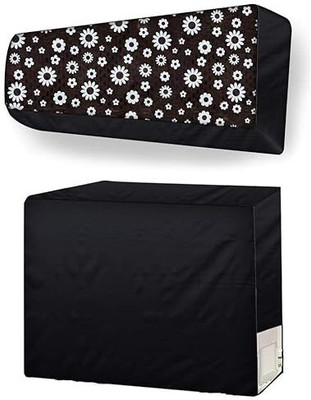 MR KAMAT Air Conditioner  Cover(Width: 111.76 cm, Black)