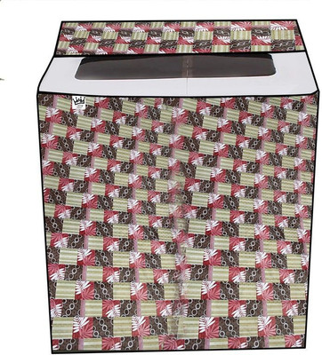 KingMatters Semi-Automatic Washing Machine  Cover(Width: 82 cm, Yellow, Black)