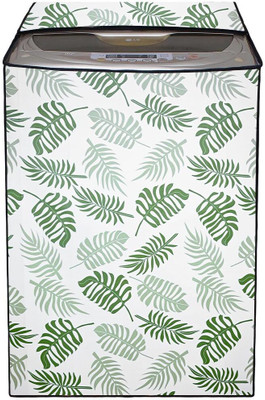 Star Weaves Top Loading Washing Machine  Cover(Width: 58 cm, Green & White)
