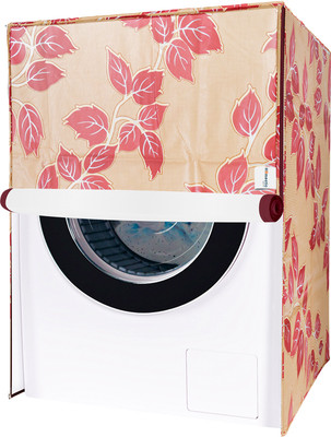 HOMESTIC Front Loading Washing Machine  Cover(Width: 59 cm, Red)