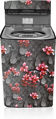 NOVALIX Top Loading Washing Machine  Cover(Width: 59 cm, red)