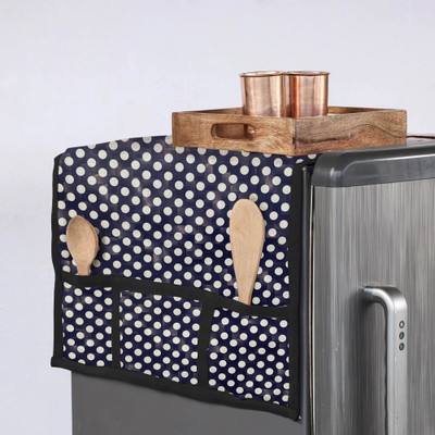 Vocal Store Refrigerator  Cover(Width: 39.03 cm, Multicolor)