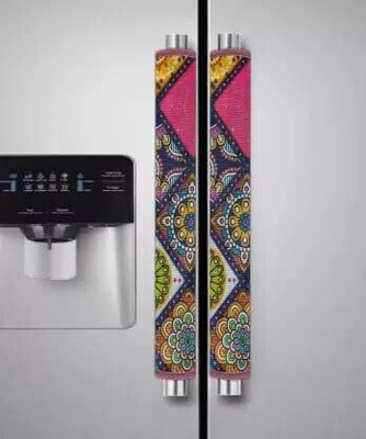 BHOLA PARVATI Refrigerator Handle  Cover(Width: 12 cm, Multi Color)