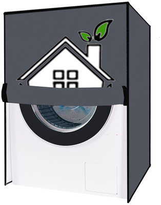 Delideal Front Loading Washing Machine  Cover(Width: 64 cm, Grey)