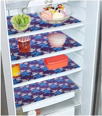 Crosmo Fridge Mat(Width: 43 cm, Blue)