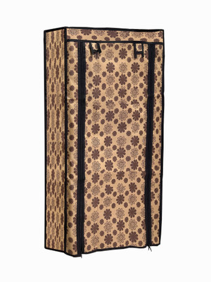 RAXON WORLD Front Loading Washing Machine  Cover(Width: 55 cm, Beige_Flowerprint)