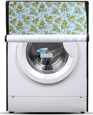 AAVYA UNIQUE FASHION Front Loading Washing Machine  Cover(Width: 63 cm, Yellow, White)