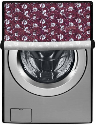 SHRI SHYAM JI DREAM CARE Front Loading Washing Machine  Cover(Width: 55 cm, Maroon)