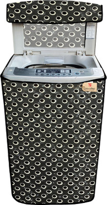 GURU-ISHMA Top Loading Washing Machine  Cover(Width: 58.42 cm, grey)