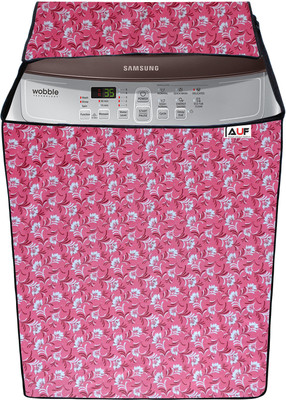 Crosia Craft Top Loading Washing Machine  Cover(Width: 63.7 cm, Pink)