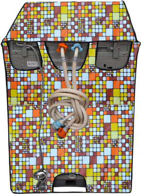 VirazCollection Top Loading Washing Machine  Cover(Width: 54 cm, Multicolor)