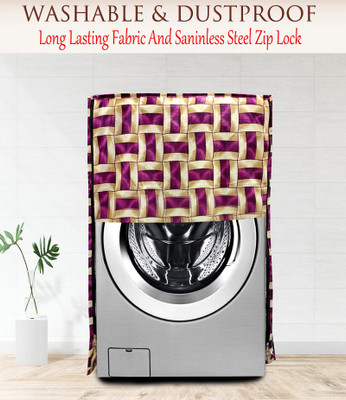 Flipkart SmartBuy Front Loading Washing Machine  Cover(Width: 55 cm, Purple)