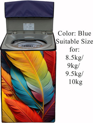 Declooms Top Loading Washing Machine  Cover(Width: 64 cm, Blue)