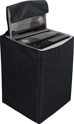 Wings Star Top Loading Washing Machine  Cover(Width: 59 cm, Grey)