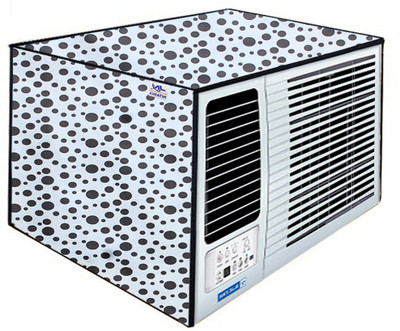 Nitasha Air Conditioner  Cover(Width: 63.5 cm, Multicolor, Black)