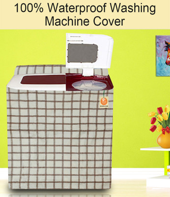Flipkart SmartBuy Semi-Automatic Washing Machine  Cover(Width: 78 cm, Beige)