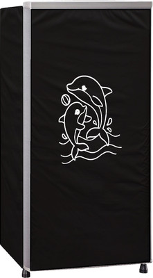RG MART Refrigerator  Cover(Width: 53 cm, BLACK)