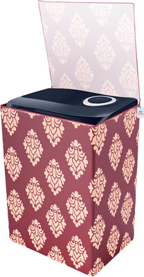 Heart Home Semi-Automatic Washing Machine  Cover(Width: 83 cm, Maroon)