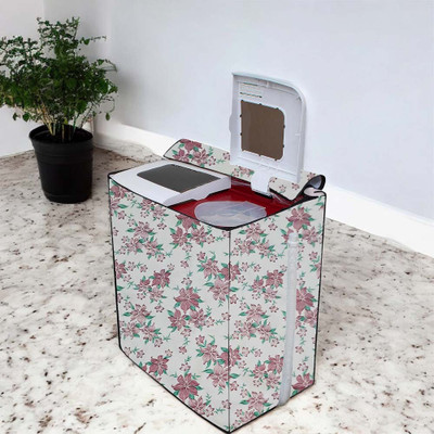 shrinitya Semi-Automatic Washing Machine  Cover(Width: 82 cm, Multicolor)
