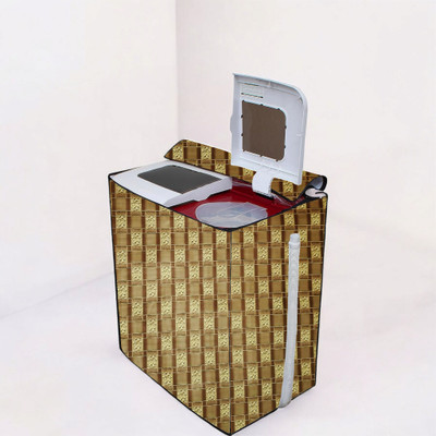 shrinitya Semi-Automatic Washing Machine  Cover(Width: 83 cm, Multicolor)