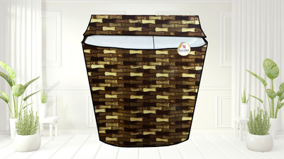 GURU ISHMA Semi-Automatic Washing Machine  Cover(Width: 82.55 cm, brown)