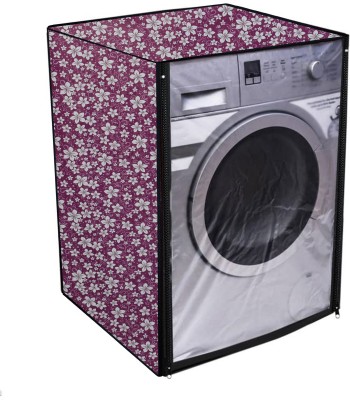 Nitasha Front Loading Washing Machine  Cover(Width: 62 cm, Purple)