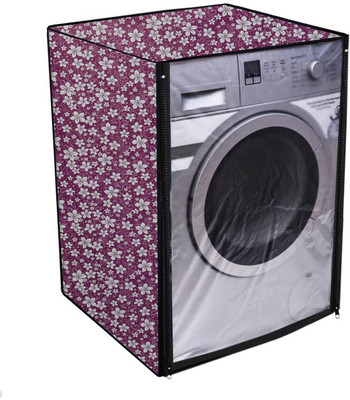 Nitasha Front Loading Washing Machine  Cover(Width: 63 cm, Purple)