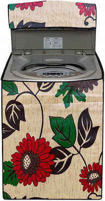 Archistylo Top Loading Washing Machine  Cover(Width: 79 cm, Orange, Red)