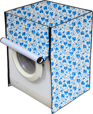Crosia Craft Front Loading Washing Machine  Cover(Width: 64 cm, Blue)