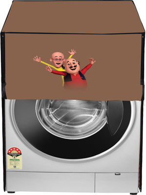 Delideal Front Loading Washing Machine  Cover(Width: 58 cm, Beige)