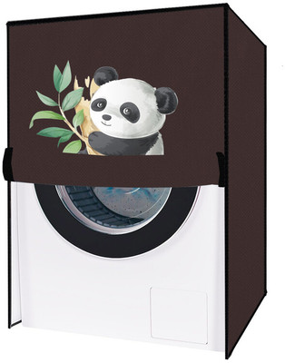 Delideal Front Loading Washing Machine  Cover(Width: 64 cm, Brown)