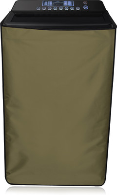 Star Weaves Top Loading Washing Machine  Cover(Width: 54 cm, Beige)