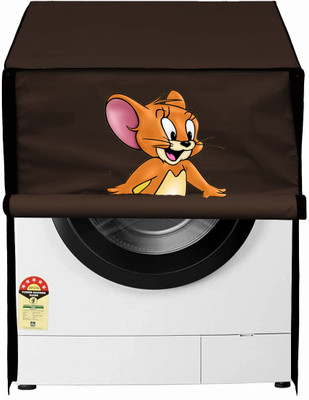 MMGRN Front Loading Washing Machine  Cover(Width: 66.1 cm, Brown)