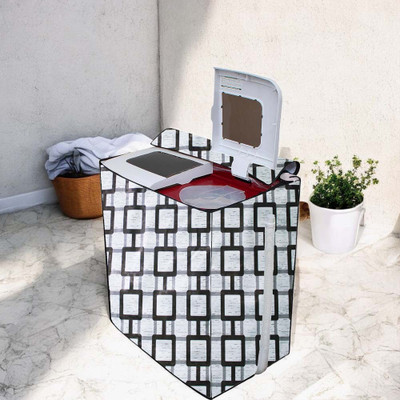 shrinitya Semi-Automatic Washing Machine  Cover(Width: 83 cm, Multicolor)