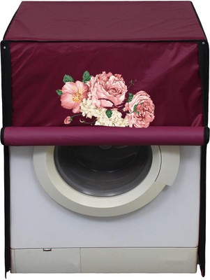 MGRN Front Loading Washing Machine  Cover(Width: 60.9 cm, Maroon)