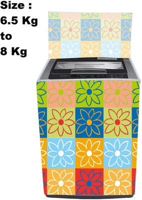 HomeStore-YEP Top Loading Washing Machine  Cover(Width: 56.1 cm, Multiflowers)
