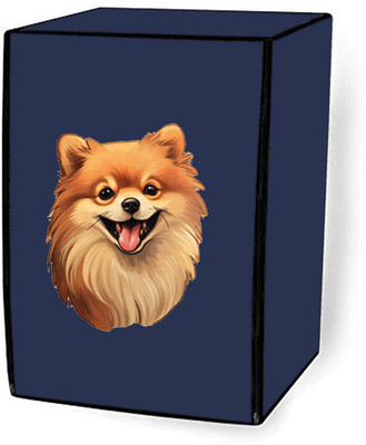 Delideal Front Loading Washing Machine  Cover(Width: 66 cm, Blue)