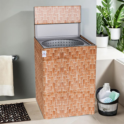 Heart Home Top Loading Washing Machine  Cover(Width: 55 cm, Gold)