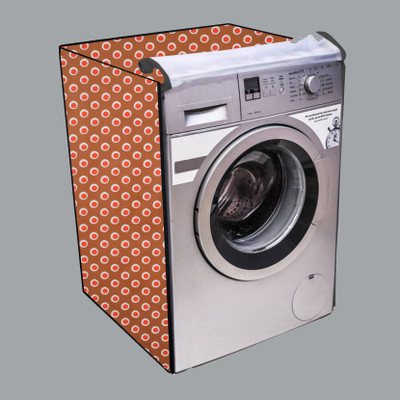 Nitasha Front Loading Washing Machine  Cover(Width: 64 cm, Beige, White, Red, Maroon)