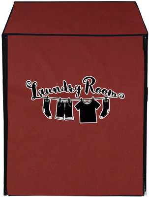Archistylo Front Loading Washing Machine  Cover(Width: 64 cm, Maroon)