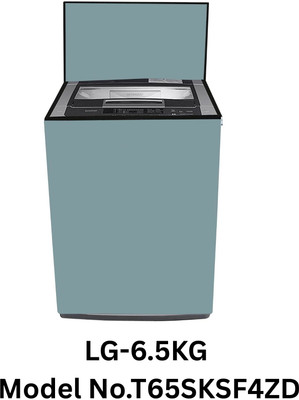 Elam Decor Top Loading Washing Machine  Cover(Width: 58 cm, Grey)