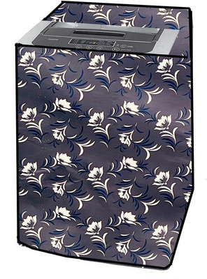 Delideal Top Loading Washing Machine  Cover(Width: 69 cm, Gray, Blue)