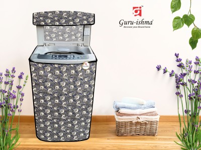 GURU-ISHMA Top Loading Washing Machine  Cover(Width: 58.42 cm, grey)