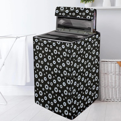 Nikky Trends Top Loading Washing Machine  Cover(Width: 53 cm, BLACK)