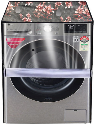 Homeify Front Loading Washing Machine  Cover(Width: 62 cm, Multicolor)