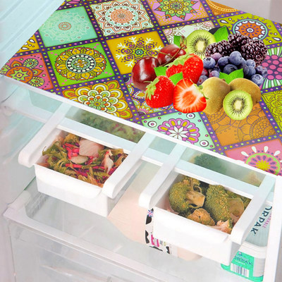 Kanushi Industries Fridge Mat(Width: 44 cm, Multicolor)
