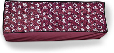 Star Weaves Air Conditioner  Cover(Width: 113 cm, Maroon)