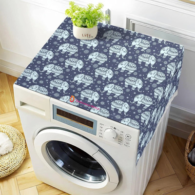 EASETENSIL Front Loading Washing Machine  Cover(Width: 132 cm, multicolor)