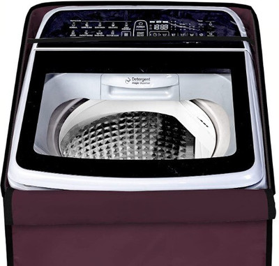 THE FASHION WEAR Top Loading Washing Machine  Cover(Width: 68 cm, Maroon)
